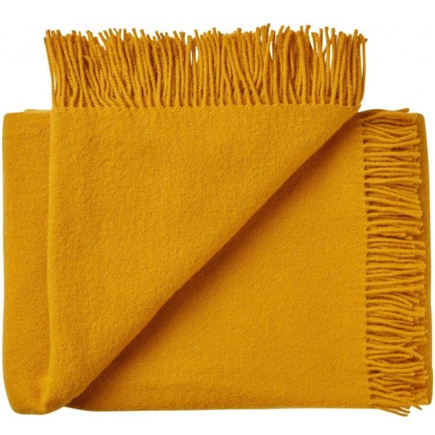 Athen throw | Sunflower Yellow