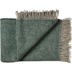 Fan� throw | Dark Pine Green