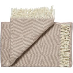 Fan throw | Dusty Rose