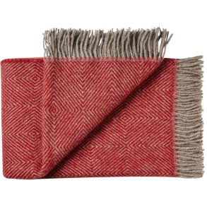 Fan throw | Granite Red